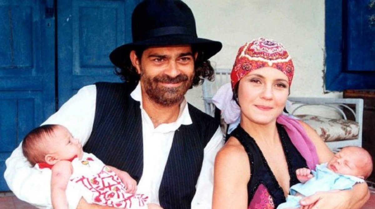 Catarina (Adriana Esteves) e Petruchio (Eduardo Moscovis) em "O Cravo e a Rosa" 