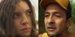 Após prometer ficar longe de Juma (Alanis Guillen), José Lucas (Irandhir Santos) vai quebrar a promessa em Pantanal (Foto: Reprodução / Globo)