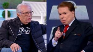 Carlos Alberto de Nóbrega e Silvio Santos (Reprodução/ SBT)