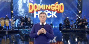 Luciano Huck comanda o Domingão (Foto: Reprodução/Globo)