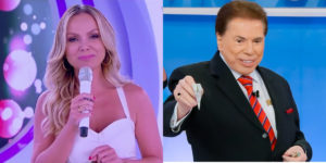 Eliana e Silvio Santos (Foto: Reprodução)