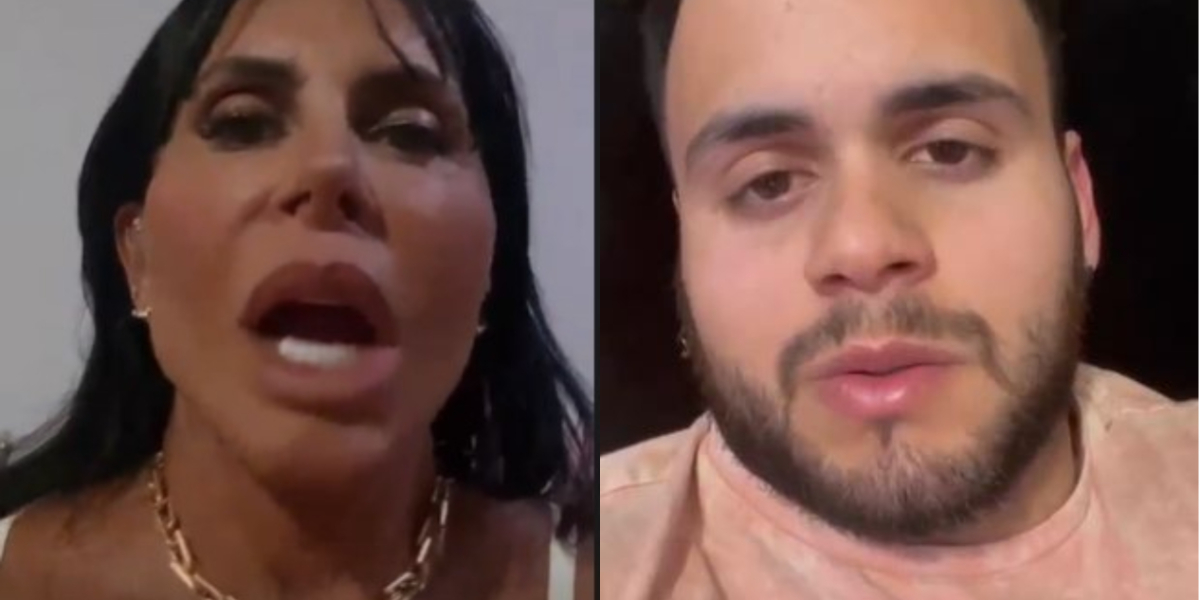 Gretchen confirma acidente de carro do filho e divulga vídeo dele - Foto: Reprodução