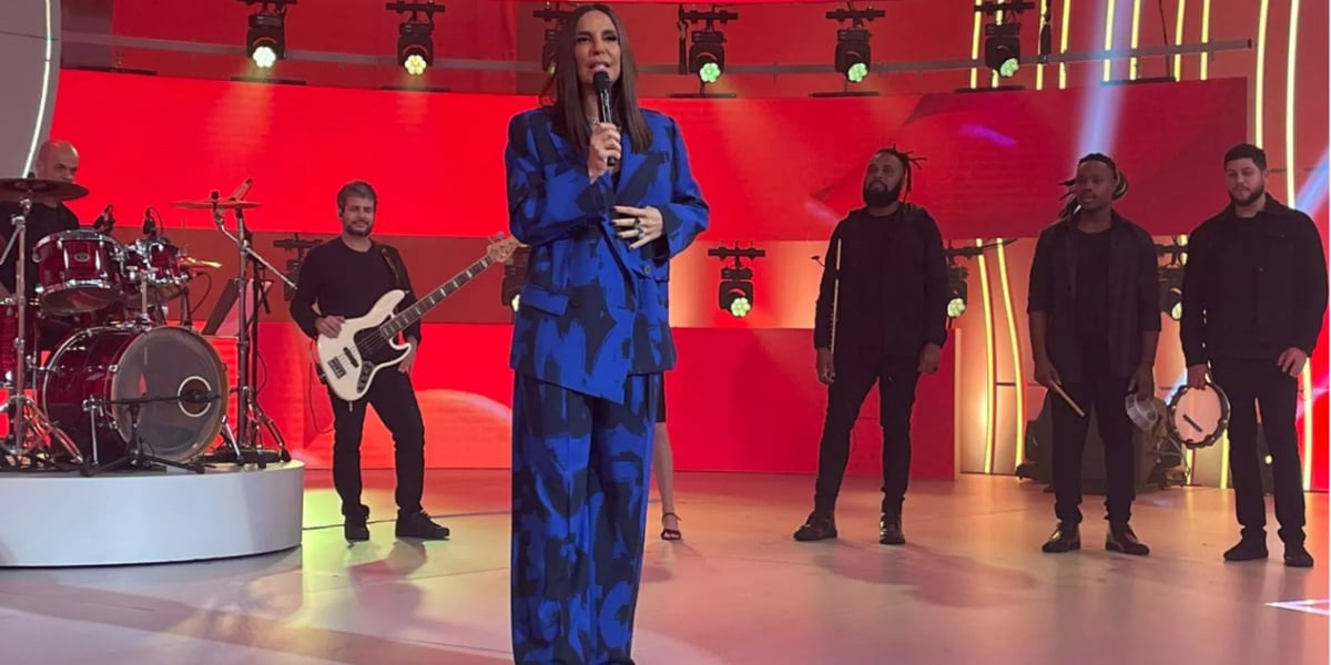 Ivete Sangalo grava programa de estreia na Globo (Foto: Reprodução/Quem)