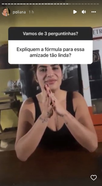 Poliana Rocha e Jéssica Costa falaram da relação e negaram qualquer briga (Foto: Reprodução/ Instagram)