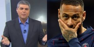 Joel Datena e Neymar Jr. (Montagem: TV Foco)