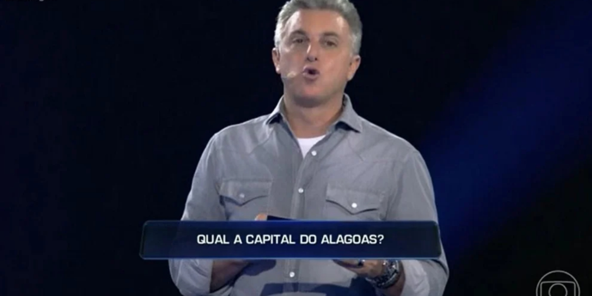 Luciano Huck comete erro no Domingão - Foto: Reprodução