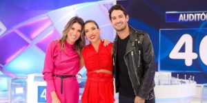 Rebeca Abravanel, Patrícia Abravanel e Alexandre Pato (Reprodução)