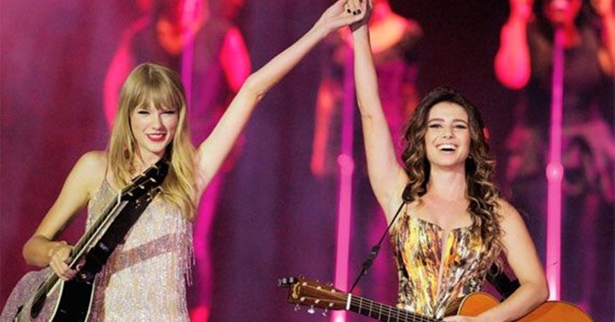 Paula Fernandes e Taylor Swift - Foto: Reprodução