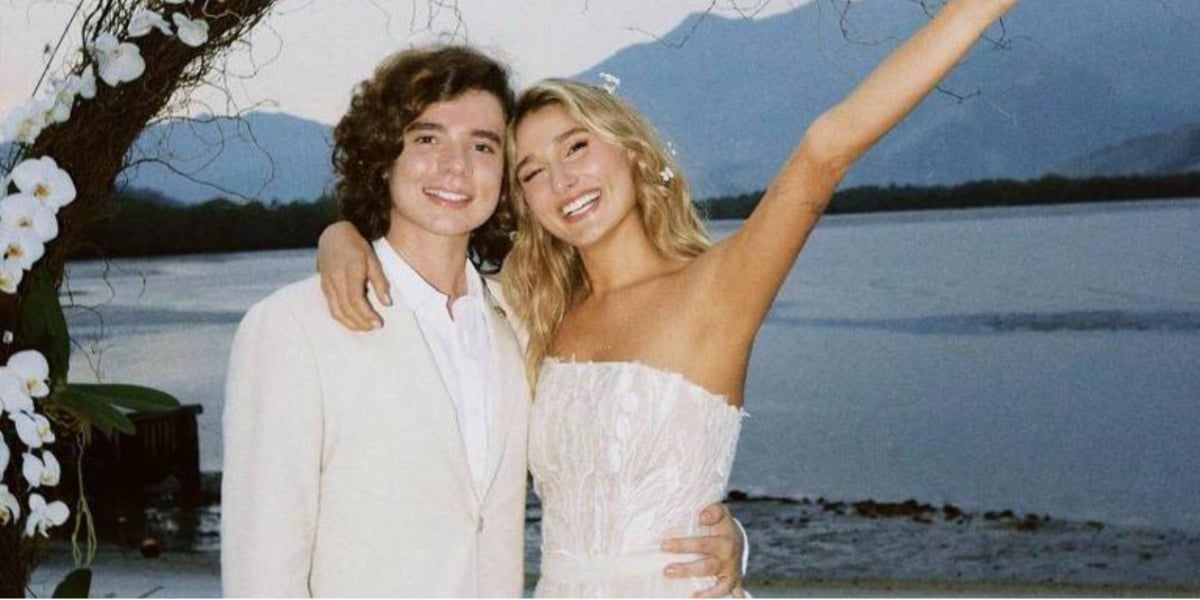 Sasha Meneghel e João Figueiredo são casados há pouco mais de um ano - Foto: Reprodução