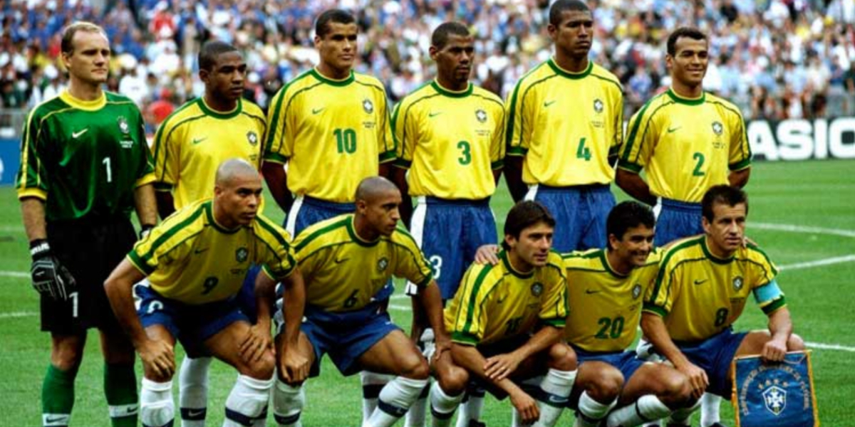 Seleção brasileira de 1998 - Foto: Reprodução