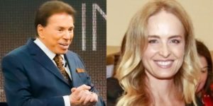 Silvio Santos e Angélica (Montagem: TV Foco)