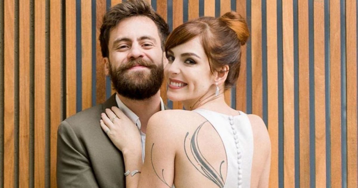 Titi Müller e Tomás Bertoni foram casados e têm um filho (Foto: Reprodução)