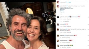 Paloma Duarte, Heloísa em Além da Ilusão se emocionou em despedida das gravações da novela (Foto: Reprodução / Instagram)