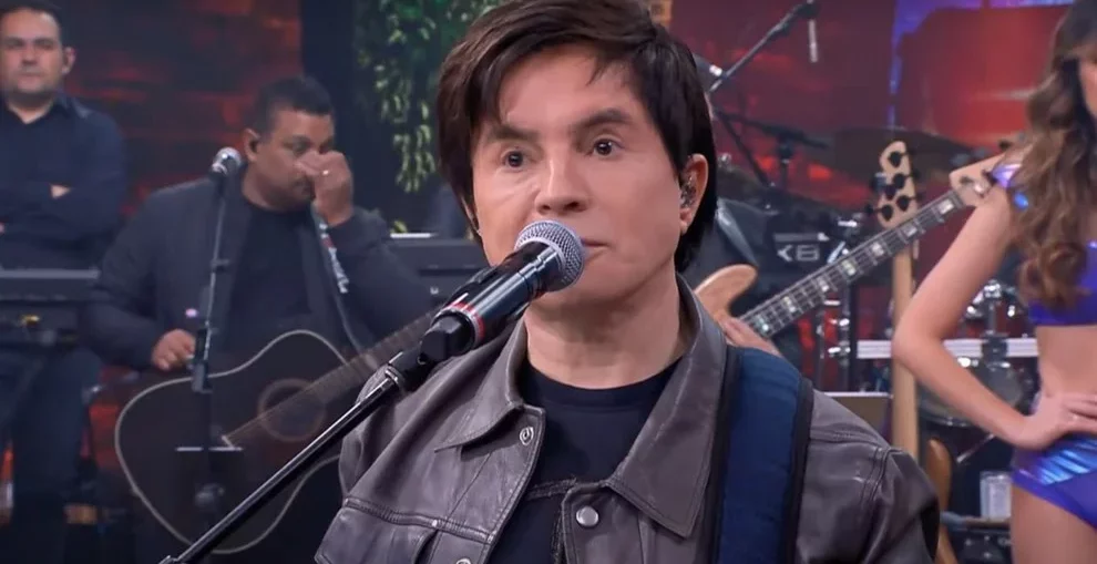 Xororó esteve no Faustão e falou de Xororó e Junior (Foto: Reprodução)