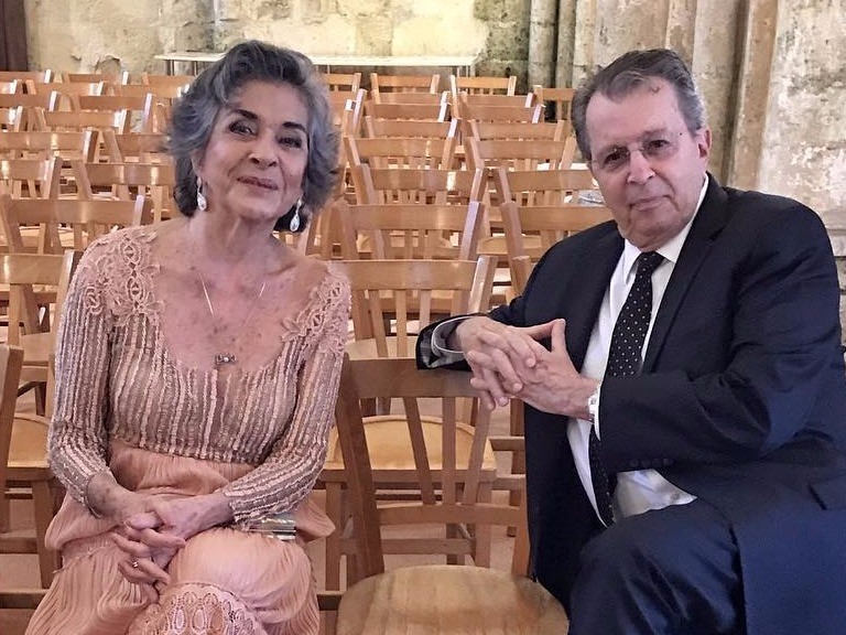 Betty Faria e o diretor Daniel Filho