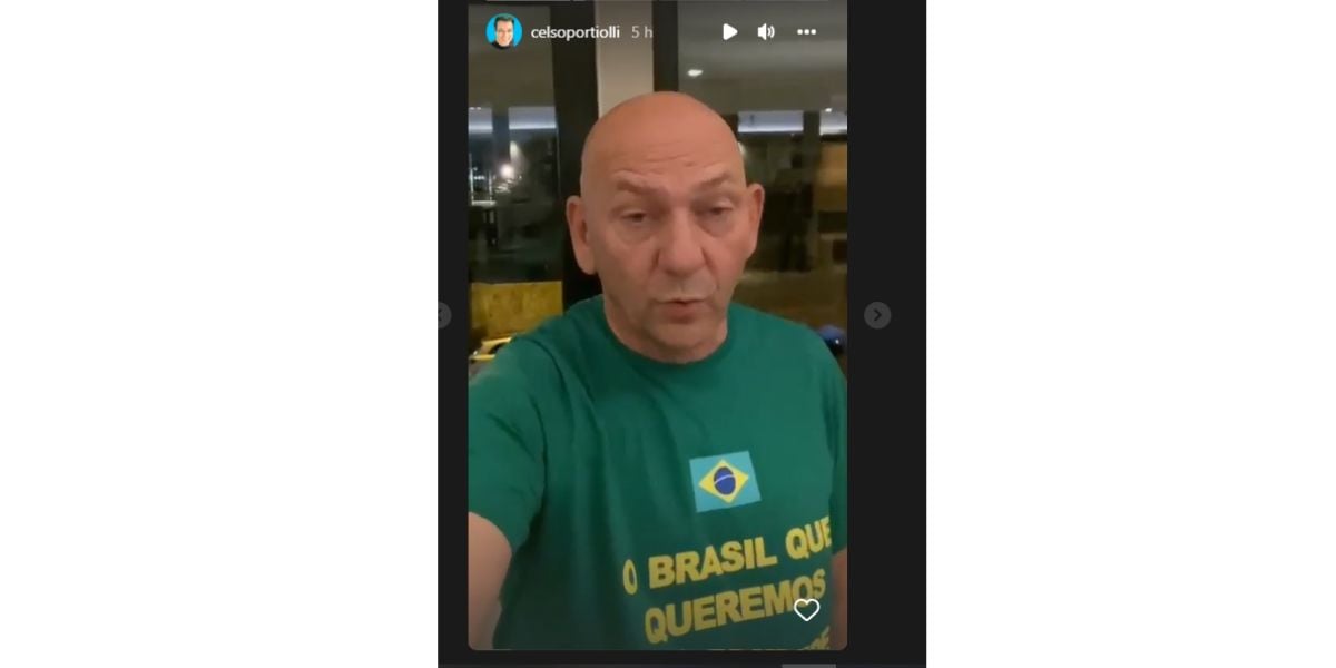 Celso Portiolli divulga vídeo de Luciano Hang