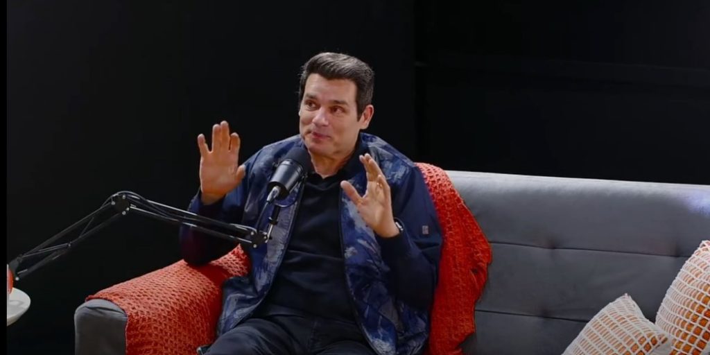 Celso Portiolli explicou que no SBT a palavra do Silvio Santos vale mais que o contrato (Foto Reprodução/Youtube)