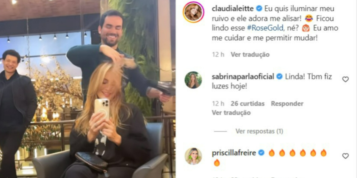 Claudia Leitte mudou o visual (Foto: Reprodução/Instagram)