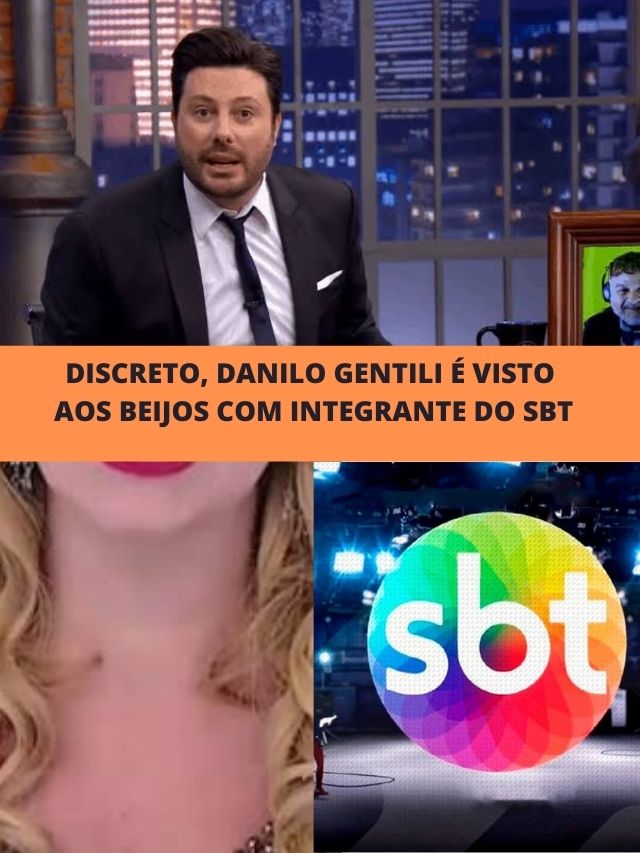 Discreto Danilo Gentili Visto Aos Beijos Com Integrante Do Sbt Tv Foco