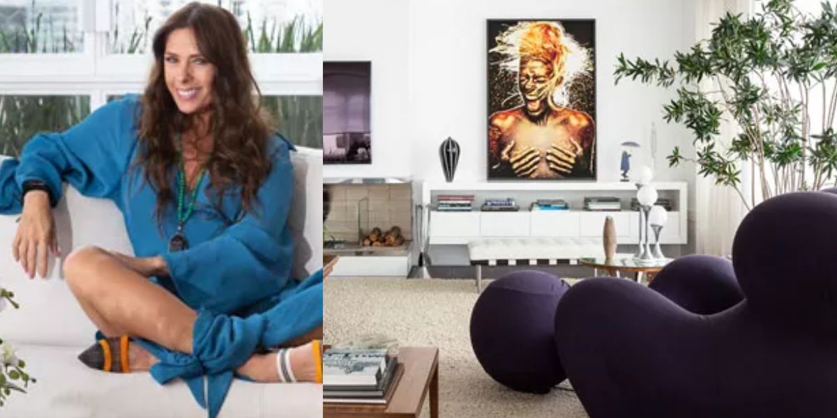 Entramos no apartamento luxuoso de Adriane Galisteu: 700 m², sala gigantes e itens de luxo; Veja as fotos