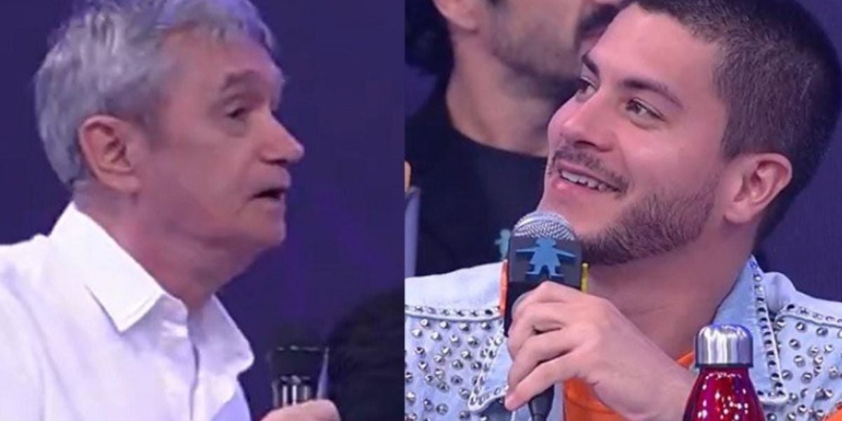 Ex-BBB Arthur Aguiar contou durante o Altas Horas o que fez com o prêmio de R$ 1,5 milhões - Foto: Reprodução Tv Globo