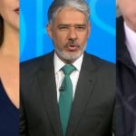 Dois jornalistas famosos se uniram em criticas contra William Bonner após a entrevista de Jair Bolsonaro no Jornal Nacional- Foto: Montagem/TV Foco