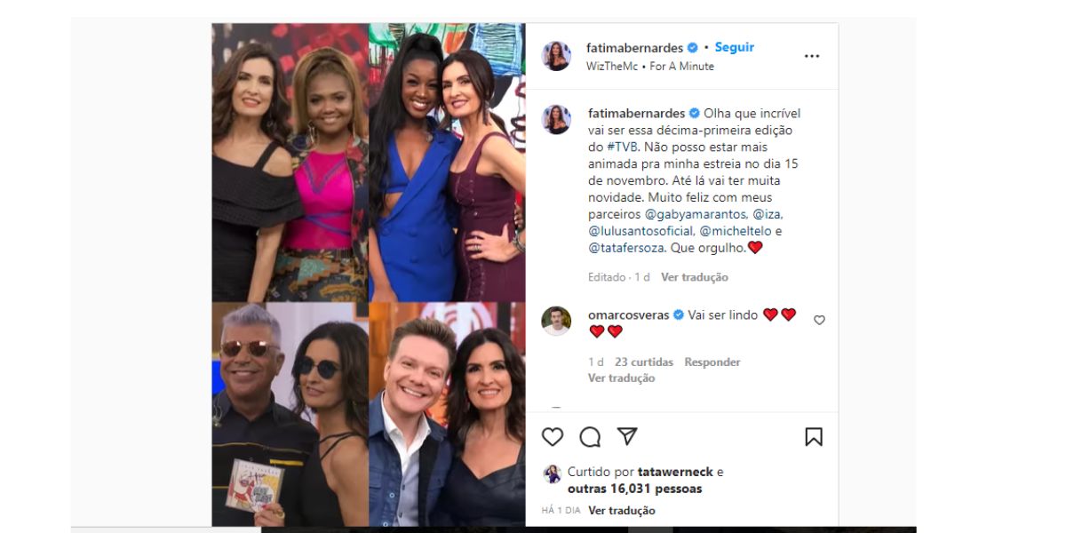 Fátima Bernardes e jurados do The Voice