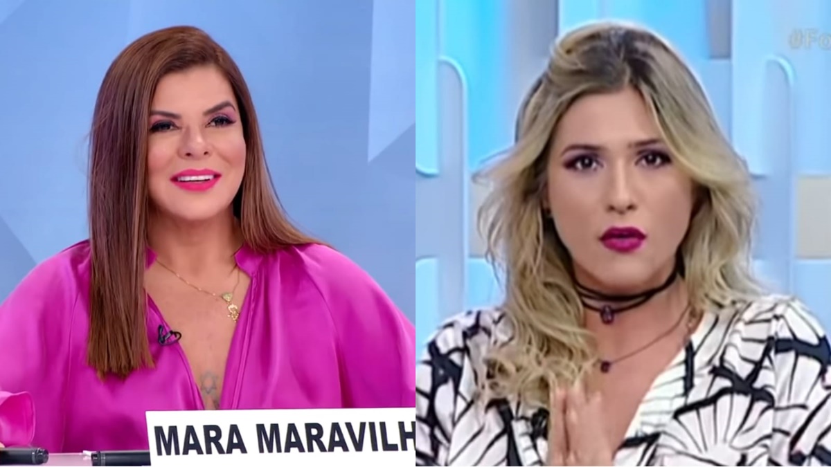 Mara Maravilha e Livia Andrade no SBT 