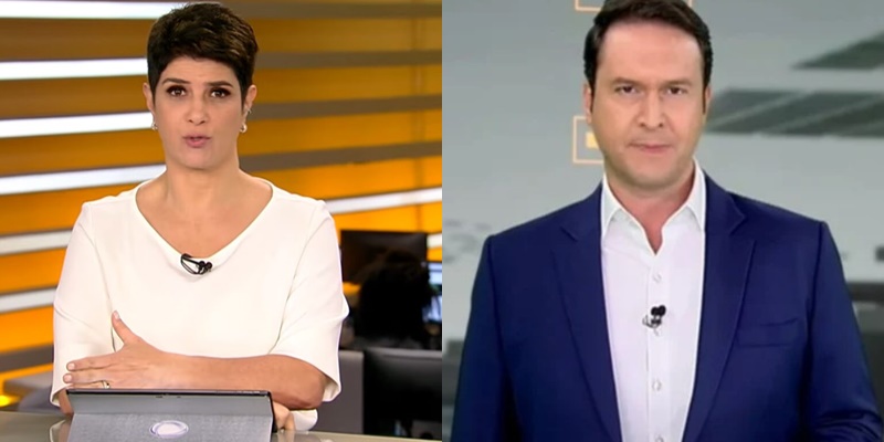 Mariana Godoy e Eduardo Ribeiro serão parceiros de bancada a partir da segunda semana de setembro