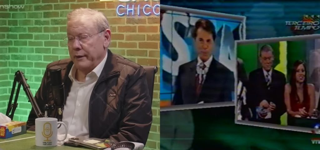 Milton Neves revelou detalhes da negociação para que Silvio Santos entrasse ao vivo em seu programa na Record