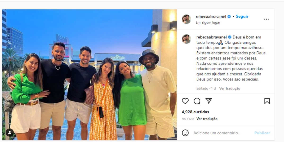 Rebeca Abravanel com Pato e amigos