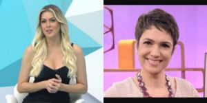 Renta Fan e Sandra Annenberg (Montagem: Reprodução/Divulgação Globo)