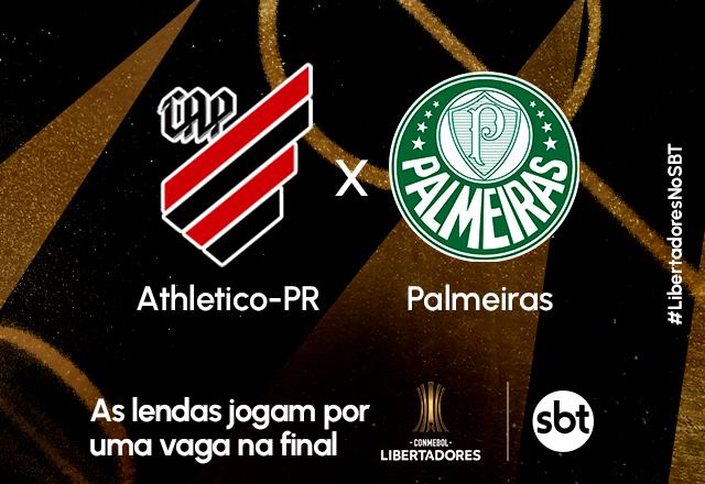 SBT vai transmitir o jogo entre Ahtletico Paranaese e Palmeiras a partir das 21h30