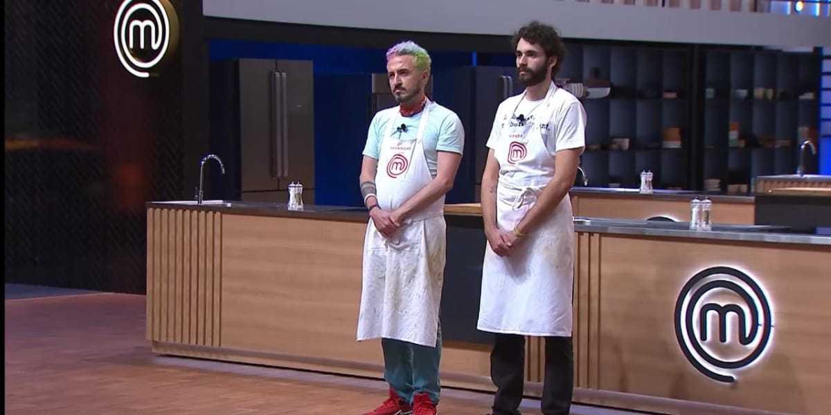 Momento da eliminação de Fernando no MasterChef (Reprodução: Band)