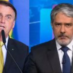 Bolsonaro aceita encarar William Bonner (Reprodução: Montagem TV Foco)