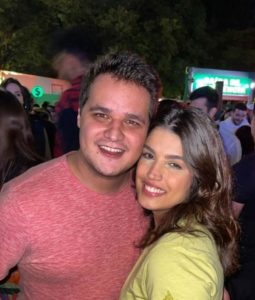 Giovanna De Boer e Felipe Garraffa apresentados ao mundo por Datena