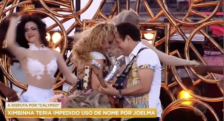 Joelma e Ximbinha foram um dos principais assuntos do Fala Brasil- Foto: Reprodução/Record