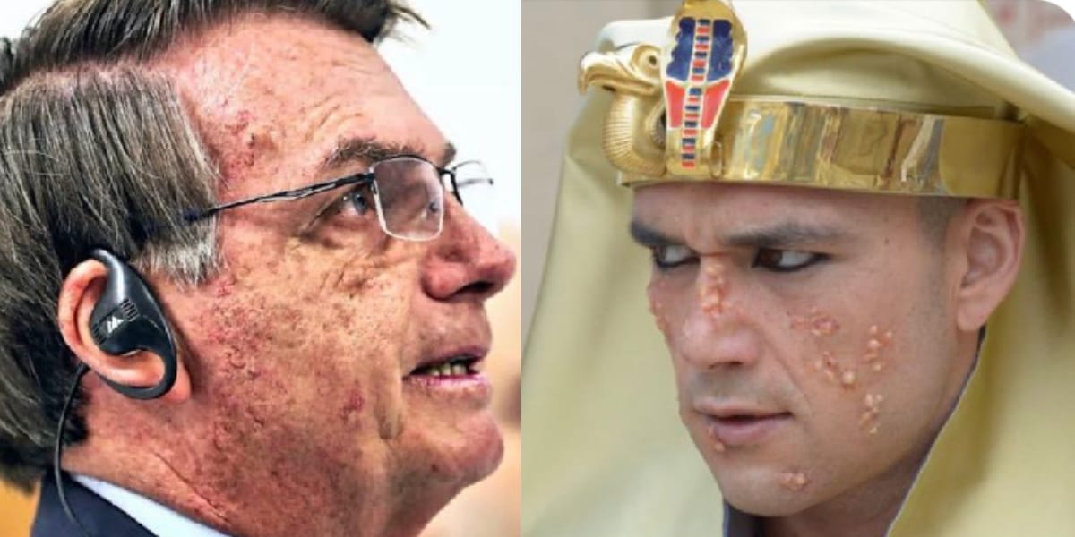 Sérgio Marone compara Jair Bolsonaro com praga do Egito em suas redes sociais (Reprodução: Twitter)