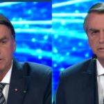 Bolsonaro comete deslize em primeira pergunta ao Lula (Reprodução: Montagem TV Foco)