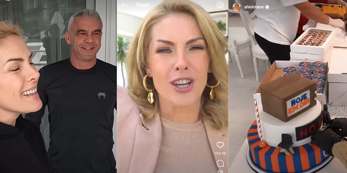 Ana Hickmann faz festa celebrando 17 anos de 'Hoje em Dia' (Reprodução: Instagram)