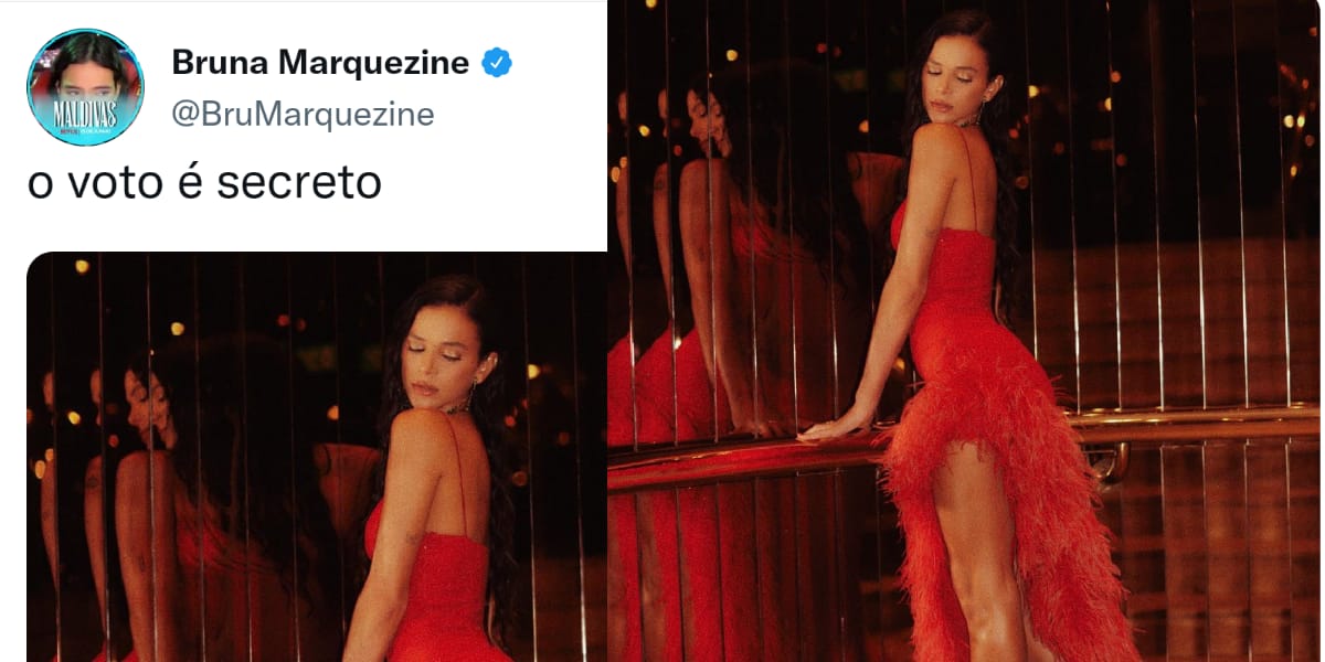 Bruna Marquezine posta indireta sobre seu voto (Reprodução: Twitter)