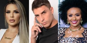 Deolane Bezerra, Felipe Prior e Natália Deodato estão cotados para 'A Fazenda 14' (Foto: Reprodução)