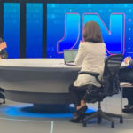 William Bonner e Renata Vasconcellos em entrevista a Bolsonaro no Jornal Nacional - Foto: Reprodução