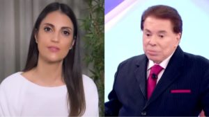 Chris Flores expõe realidades sobre Silvio Santos no SBT (Reprodução/ Montagem)