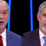 Ciro Gomes esteve no Jornal Nacional (Foto: Montagem TV Foco)