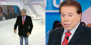 Datena e Silvio Santos - Foto: Reprodução