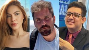 Sarah Poncio, Thiago Gagliasso e Erlan Bastos: Famosos que disputarão as Eleições 2022 (Foto: Reprodução/Montagem)