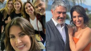 Fátima Bernardes surge em clique com Natasha Dantas, atual mulher de William Bonner (Reprodução/ Instagram)