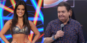 Ex-bailarina que abandonou Faustão agora é repórter (Foto: Reprodução)