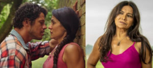 Pantanal - Zefa (Paula Barbosa) se enche de desgosto após perder a virgindade com Tadeu (José Loreto) e explode com Filó (Dira Paes) (Foto: Reprodução / Globo)